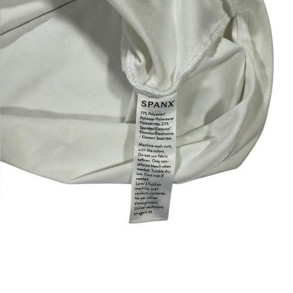 Spanx White Tank Top Sz2XL - Picture 7 of 8